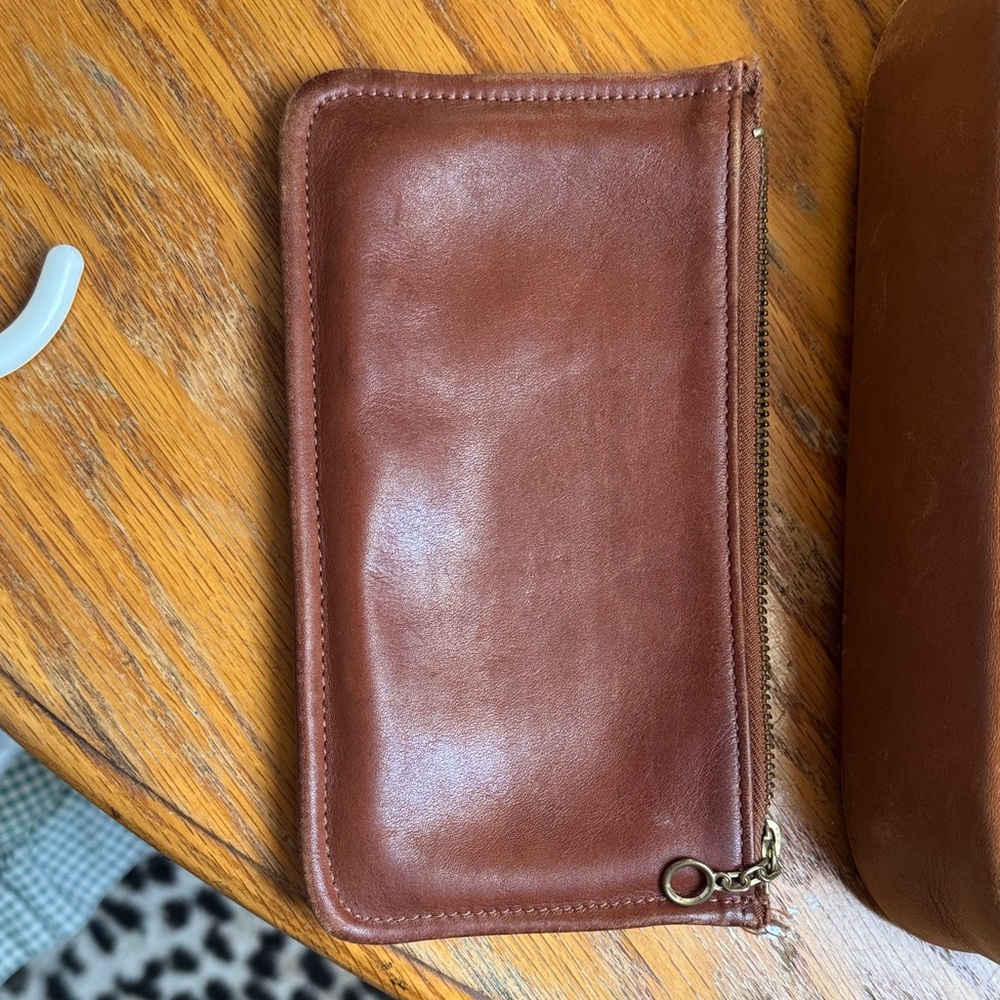 Coach Brown Leather Mini Bag